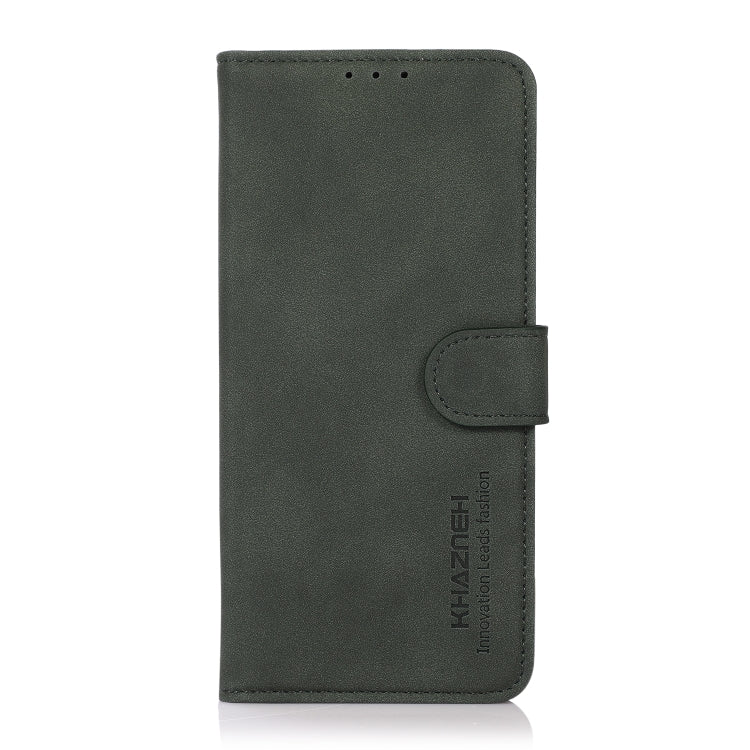 For Google Pixel 9 KHAZNEH Matte Texture Leather Phone Case(Green) - Google Cases by buy2fix | Online Shopping UK | buy2fix