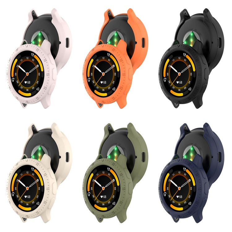 For Garmin Venu 3 Half Pack Hollow TPU Armor Watch Protective Case(Starlight Color) - Watch Cases by buy2fix | Online Shopping UK | buy2fix