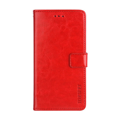 For DOOGEE X95 idewei Crazy Horse Texture Horizontal Flip Leather Case with Holder & Card Slots & Wallet(Red) - More Brand by idewei | Online Shopping UK | buy2fix