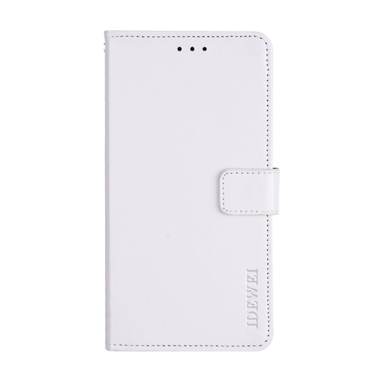 For DOOGEE X95 idewei Crazy Horse Texture Horizontal Flip Leather Case with Holder & Card Slots & Wallet(White) - More Brand by idewei | Online Shopping UK | buy2fix