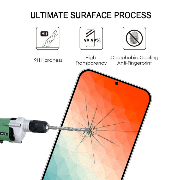 For Samsung Galaxy S24+ 5G Full Glue Screen Tempered Glass Film, Support Fingerprint Unlocking - Galaxy S24+ 5G Tempered Glass by buy2fix | Online Shopping UK | buy2fix