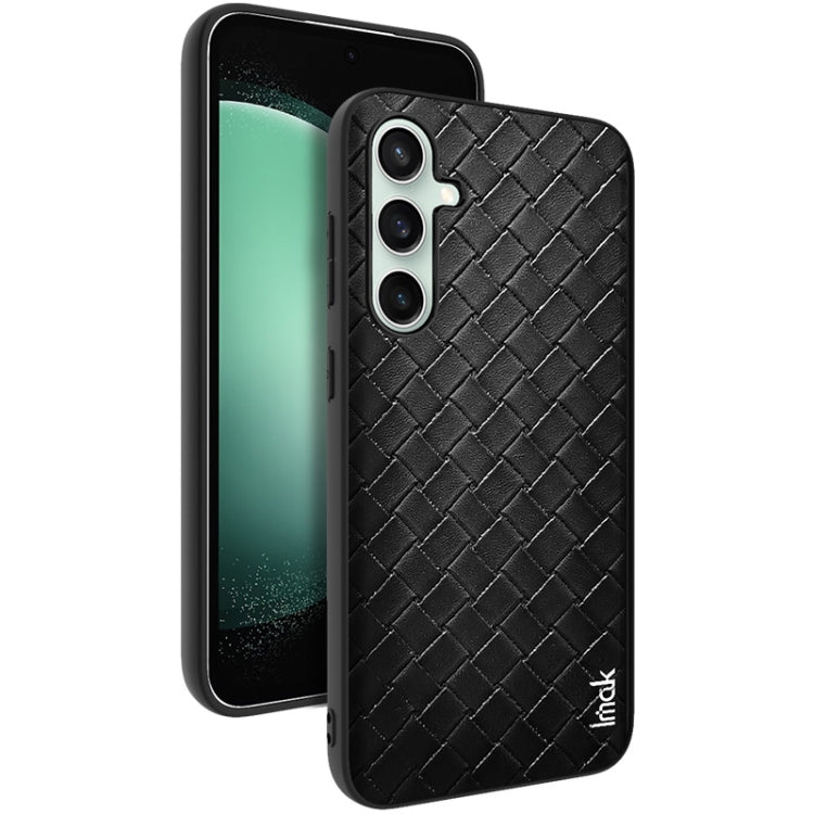 For Samsung Galaxy S23 FE 5G IMAK LX-5 Series Shockproof PC + PU + TPU Protective Phone Case(Weaving Texture) - Galaxy S23 FE 5G Cases by imak | Online Shopping UK | buy2fix