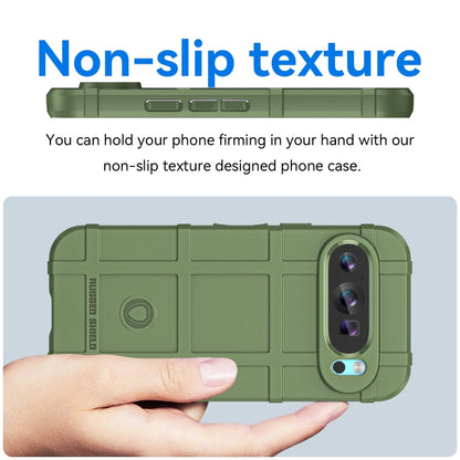 For Google Pixel 9 Full Coverage Shockproof TPU Phone Case(Green) - Google Cases by buy2fix | Online Shopping UK | buy2fix