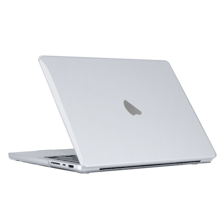 For MacBook Pro 14.2 inch 2024 Laptop Crystal Style Protective Case(Transparent) - MacBook Pro Cases by buy2fix | Online Shopping UK | buy2fix