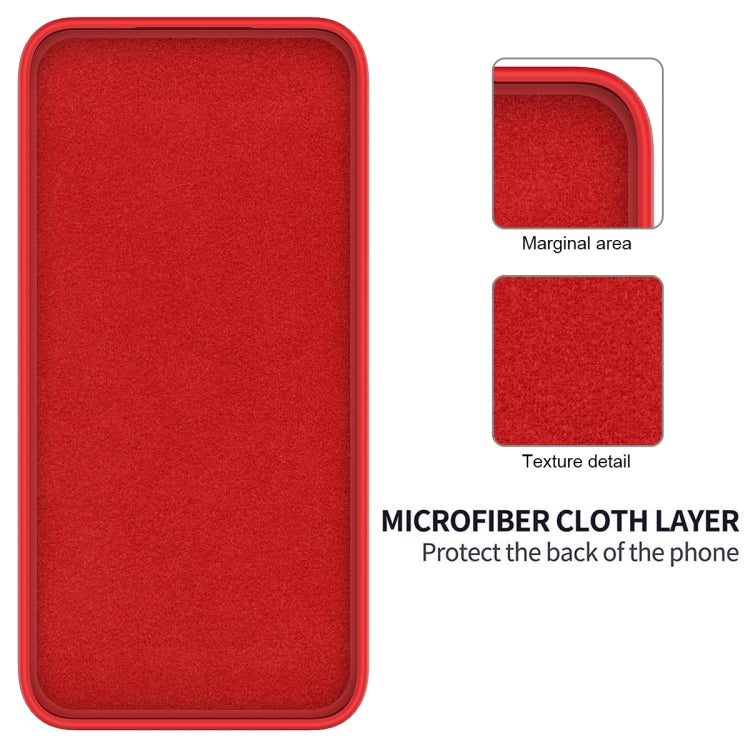 For Xiaomi Redmi K70/K70 Pro Solid Color Liquid Silicone Dropproof Full Coverage Phone Case(Red) - K70 Pro Cases by buy2fix | Online Shopping UK | buy2fix