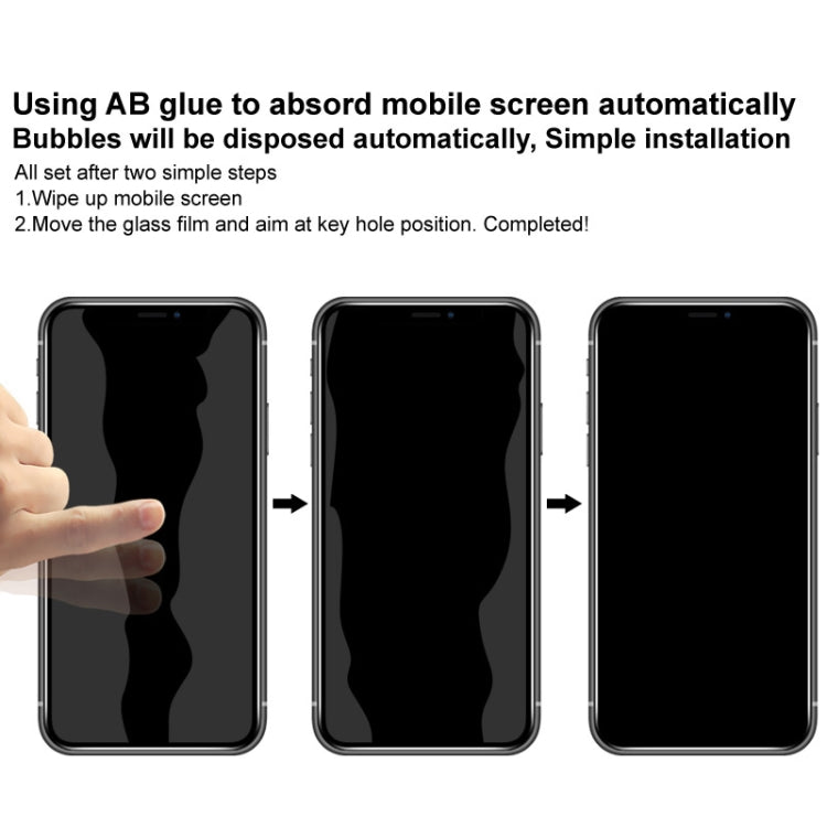 For iPhone 15 Pro imak HD Full Screen Anti-spy Tempered Glass Protective Film - iPhone 15 Pro Tempered Glass by imak | Online Shopping UK | buy2fix