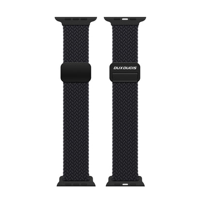 For Apple Watch Series 10 42mm DUX DUCIS Mixture Pro Series Magnetic Buckle Nylon Braid Watch Band(Midnight) - Watch Bands by DUX DUCIS | Online Shopping UK | buy2fix