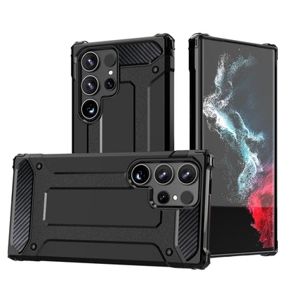 For Samsung Galaxy S24 Ultra 5G Magic Armor TPU + PC Phone Case(Black) - Galaxy S24 Ultra 5G Cases by buy2fix | Online Shopping UK | buy2fix