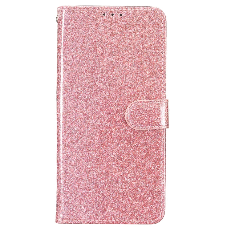 For Blackview A53 Pro Glitter Powder Flip Leather Phone Case(Rose Gold) - More Brand by buy2fix | Online Shopping UK | buy2fix