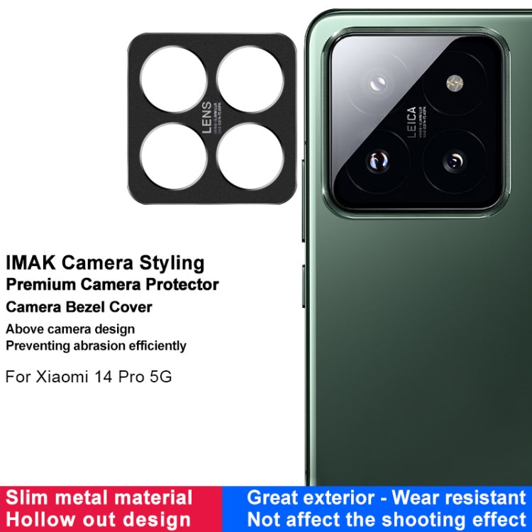 For Xiaomi 14 Pro 5G IMAK Metal Camera Lens Protector Cover - For Xiaomi by imak | Online Shopping UK | buy2fix