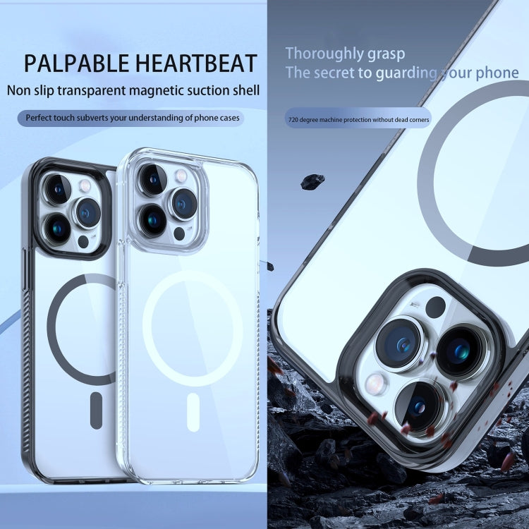 For iPhone 12 / 12 Pro 2.5mm MagSafe Acrylic Hybrid TPU Phone Case(Transparent) - iPhone 12 / 12 Pro Cases by buy2fix | Online Shopping UK | buy2fix