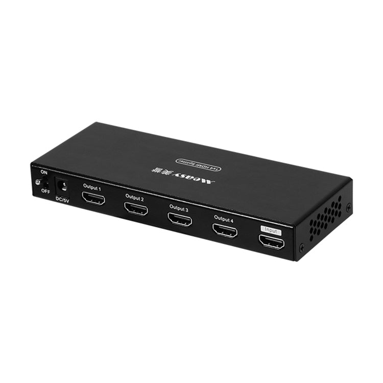 Measy SPH104 1 to 4 4K HDMI 1080P Simultaneous Display Splitter(UK Plug) - Splitter by Measy | Online Shopping UK | buy2fix