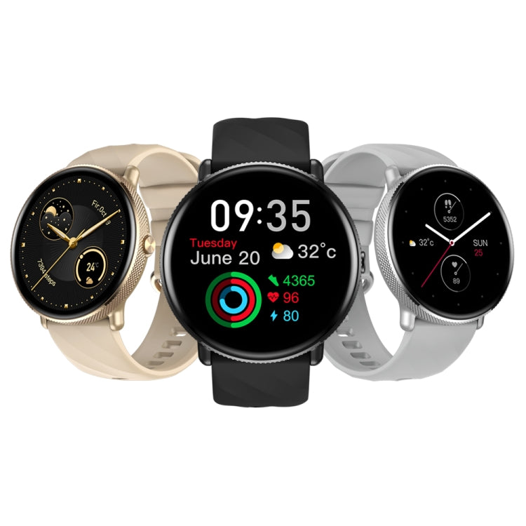 Zeblaze GTR 3 Pro 1.43 inch Screen Voice Calling Smart Watch, Support Heart Rate / Blood Pressure / Blood Oxygen(Gold) - Smart Watches by Zeblaze | Online Shopping UK | buy2fix