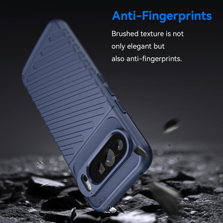 For Google Pixel 9 Pro 5G Thunderbolt Shockproof TPU Phone Case(Blue) - Google Cases by buy2fix | Online Shopping UK | buy2fix