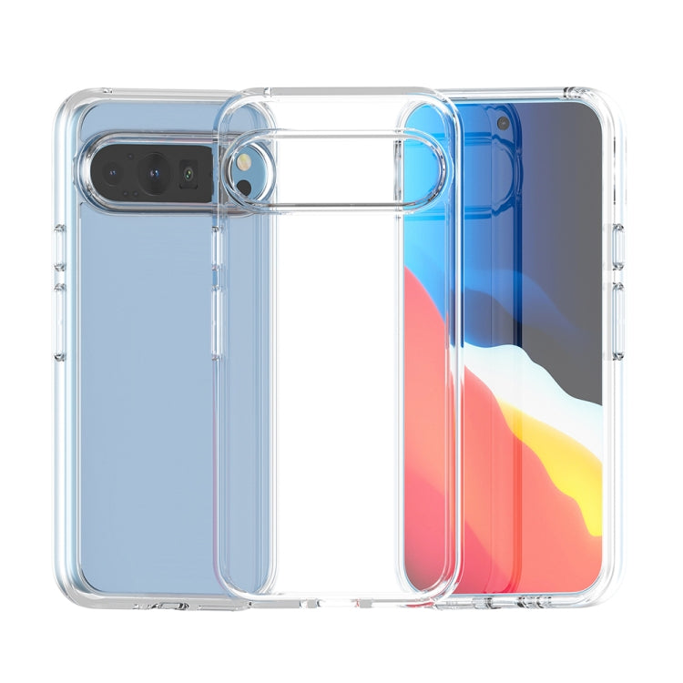 For Google Pixel 9 Pro XL Terminator Style Shockproof Phone Case(Transparent) - Google Cases by buy2fix | Online Shopping UK | buy2fix