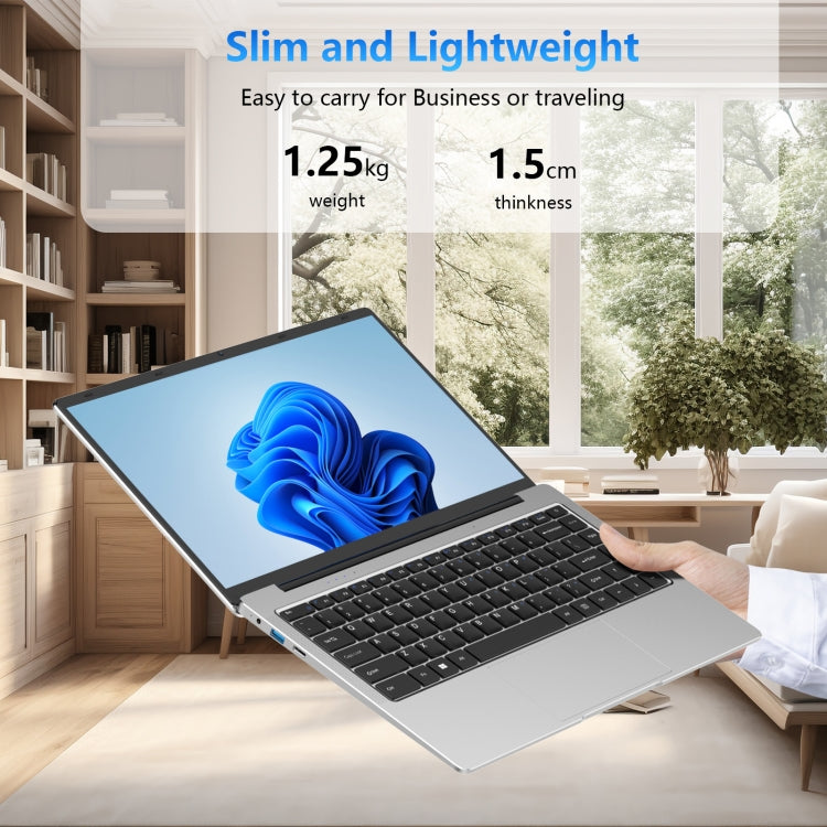 GXMO F141S 14.1 inch Laptop, 8GB+256GB, Windows 11 Intel Celeron J4125 Quad Core(Silver) - Others by GXMO | Online Shopping UK | buy2fix
