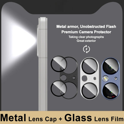 For Sony Xperia 5 V IMAK Metal Armor Premium Camera Protector Film(Silver) - Other by imak | Online Shopping UK | buy2fix