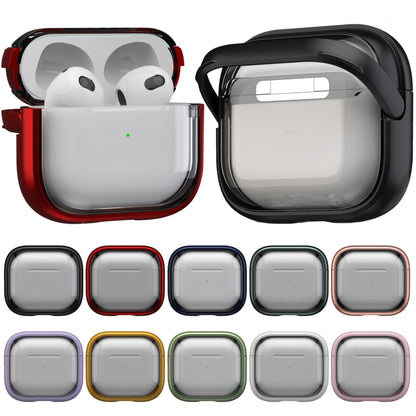 For AirPods 3 TPU Hybrid PC Case with Holder(Army Green) - For AirPods 3 by buy2fix | Online Shopping UK | buy2fix