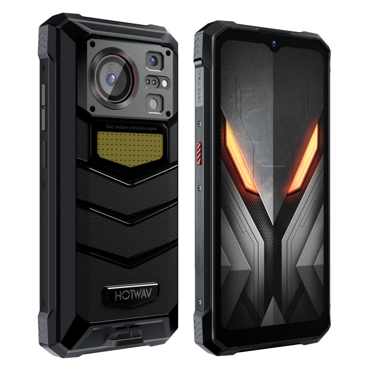 [HK Warehouse] HOTWAV W11 Rugged Phone, 6GB+256GB, Night Vision, 20800mAh, 6.6 inch Android 13 MT8788 Octa Core, Network: 4G, OTG(Cosmic Black) - Other by HOTWAV | Online Shopping UK | buy2fix