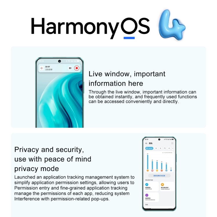 Hi Enjoy 70 Pro 5G, 8GB+256GB, Side Fingerprint Identification, 6.7 inch HarmonyOS 4.0 Dimensity 700 Octa Core 2.2GHz, Network: 5G, OTG, Not Support Google Play(Green) - Huawei Mate & P by Huawei | Online Shopping UK | buy2fix