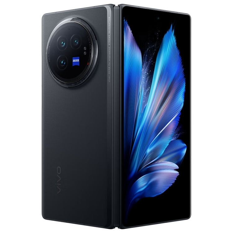 vivo X Fold3, 12GB+256GB, Face ID / Fingerprint Identification, 8.03 inch + 6.53 inch Android 14 OriginOS 4 Snapdragon 8 Gen 2 Octa Core 3.25GHz, OTG, NFC, Network: 5G(Black) - vivo by vivo | Online Shopping UK | buy2fix