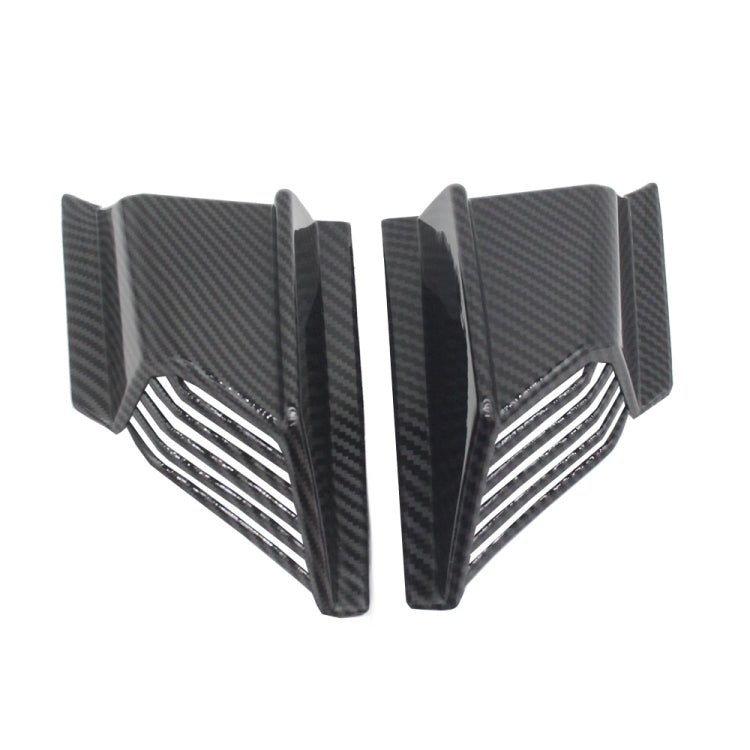 For Honda ADV160 2019-2023 Motorcycle Winglet Aerodynamic Wing Kit Spoiler(Carbon Fiber) - Ornamental Parts by buy2fix | Online Shopping UK | buy2fix