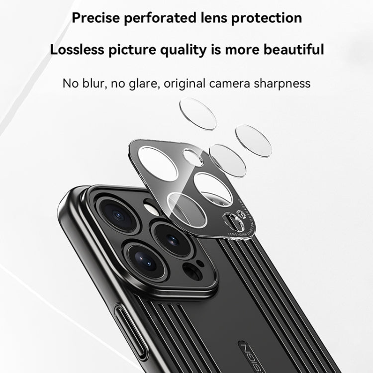 For iPhone 16 Pro Ice Sense Heat Dissipation Electroplating Frosted Phone Case(Silver) - iPhone 16 Pro Cases by buy2fix | Online Shopping UK | buy2fix