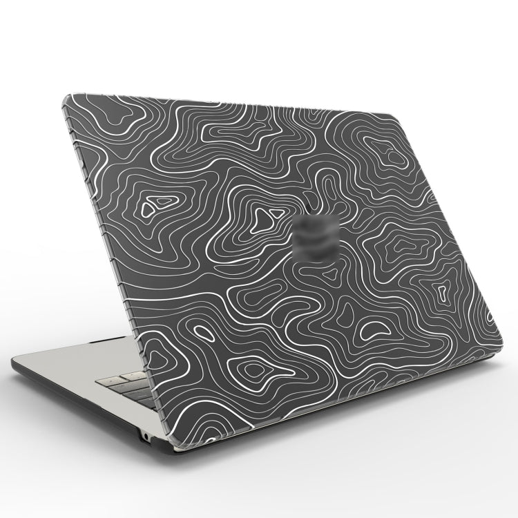 For MacBook Air 13.3 A1932 / A2179 / A2337 UV Printed Pattern Laptop Frosted Protective Case(DDC-1680) - MacBook Air Cases by buy2fix | Online Shopping UK | buy2fix