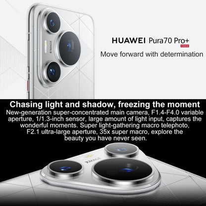 HUAWEI Pura 70 Pro+, 16GB+512GB, Screen Fingerprint Identification, 6.8 inch HarmonyOS 4.2 Kirin 9010 Octa Core up to 2.3GHz, NFC, OTG, Not Support Google Play(Black) - Huawei Mate & P by Huawei | Online Shopping UK | buy2fix