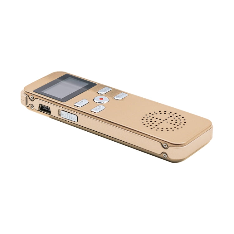 JNN X26 Mini Portable Voice Recorder with OLED Screen, Memory:16GB(Gold) - Recording Pen by JNN | Online Shopping UK | buy2fix