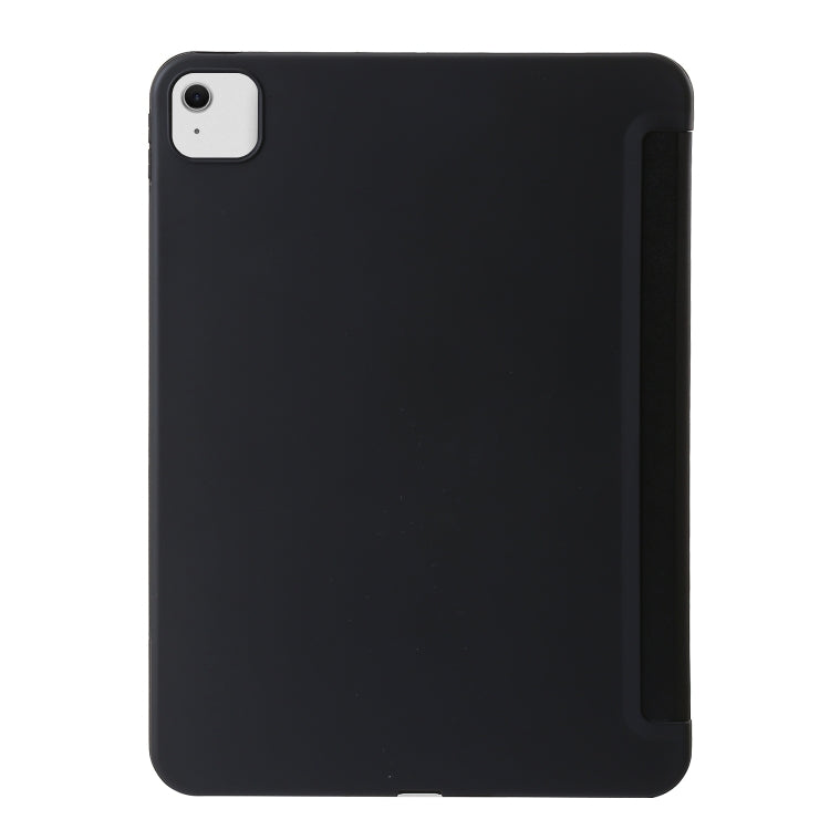 For iPad Air 11 2024 TPU Deformation Flip Leather Tablet Case with Holder(Black) - iPad Air 11 2024 Cases by buy2fix | Online Shopping UK | buy2fix