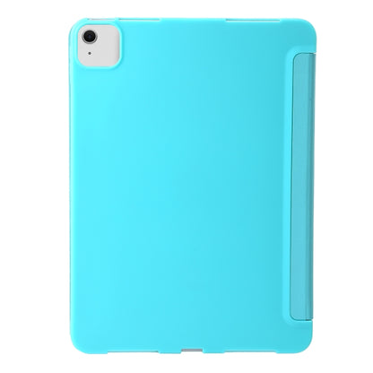 For iPad Air 13 2025 / 2024 TPU Deformation Flip Leather Tablet Case with Holder(Mint Blue) - iPad Air 13 2025 / 2024 Cases by buy2fix | Online Shopping UK | buy2fix