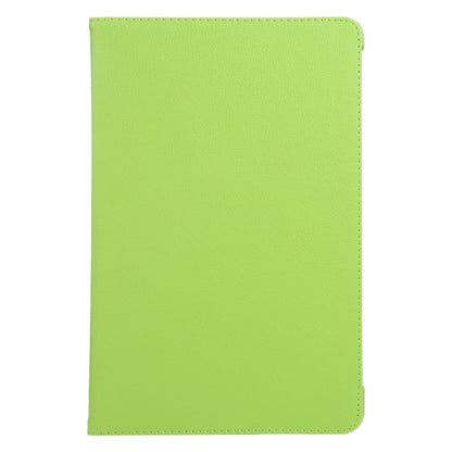 For iPad Pro 11 2024 360 Degree Rotation Litchi Texture Leather Tablet Case with Holder(Green) - iPad Pro 11 2024 Cases by buy2fix | Online Shopping UK | buy2fix