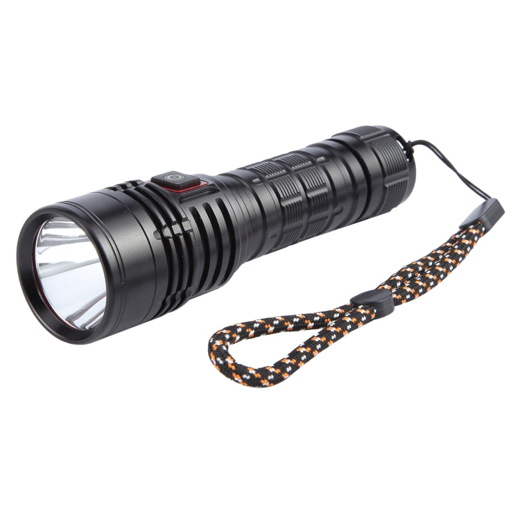 813 T40 1200LM USB Rechargeable LED Flashlight(Black) - LED Flashlight by buy2fix | Online Shopping UK | buy2fix