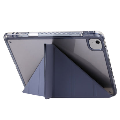 For iPad Air 13 2024 Clear Acrylic Deformation Leather Tablet Case(Lavender Purple) - iPad Air 13 2024 Cases by buy2fix | Online Shopping UK | buy2fix