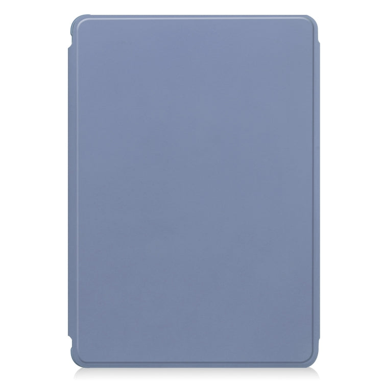 For iPad Air 13 2024 Transparent Rotation Smart Leather Tablet Case(Lavender) - iPad Air 13 2024 Cases by buy2fix | Online Shopping UK | buy2fix