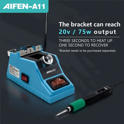 Aifen A11 Portable USB Charging Soldering Station with C210 Handle, EU Plug - Soldering Iron Set by buy2fix | Online Shopping UK | buy2fix