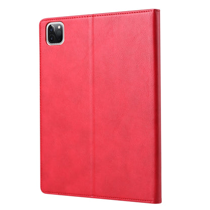 For iPad Pro 11 2024 Knead Skin Texture Horizontal Flip Leather Smart Tablet Case(Red) - iPad Pro 11 2024 Cases by buy2fix | Online Shopping UK | buy2fix