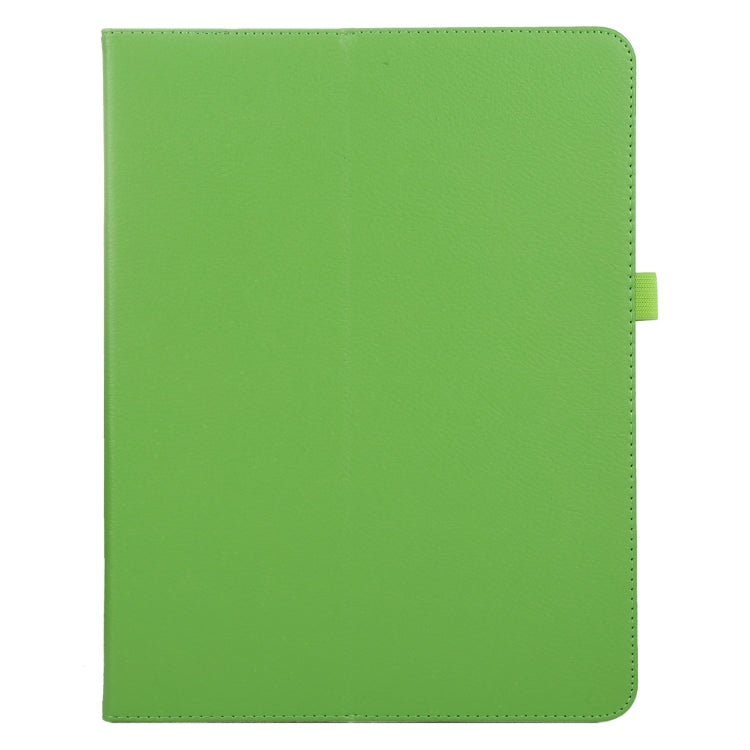 For iPad Air 11 2024 Litchi Texture Solid Color Leather Tablet Case(Green) - iPad Air 11 2024 Cases by buy2fix | Online Shopping UK | buy2fix