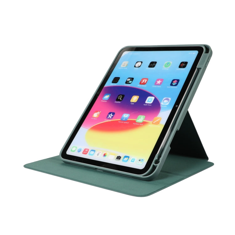 For iPad Pro 13 2024 2 in 1 Acrylic Split Rotating Leather Tablet Case(Ice Blue) - iPad Pro 13 2024 Cases by buy2fix | Online Shopping UK | buy2fix