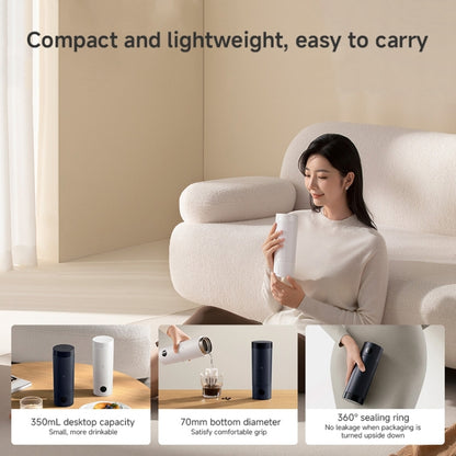 Xiaomi Mijia Smart Portable Electric Heating Cup 2, US Plug(White) - Vacuum Thermoses & Cups by Xiaomi | Online Shopping UK | buy2fix