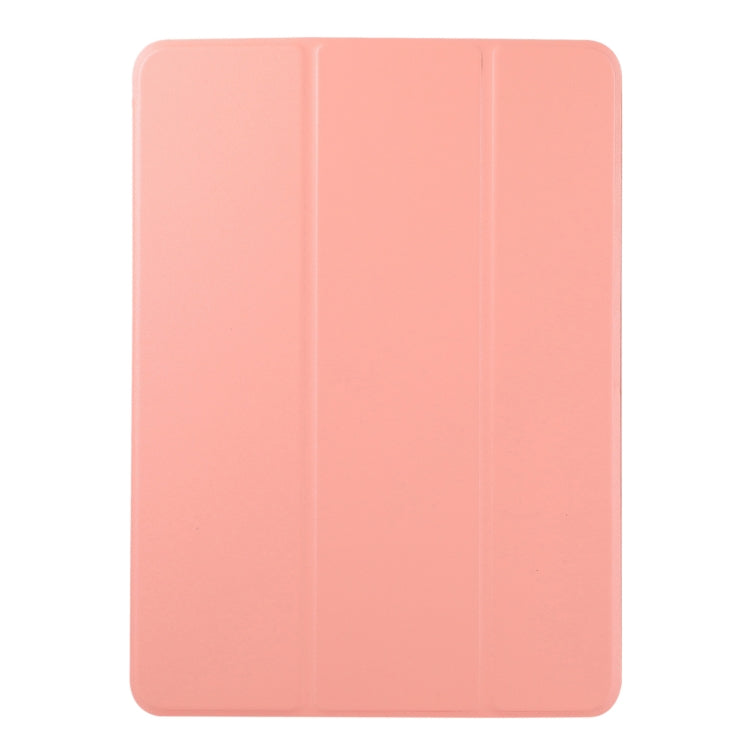 For iPad Pro 13 2024 Double-sided Clip Non-buckle Magnetic PU Smart Tablet Case(Orange) - iPad Air 13 2024 Cases by buy2fix | Online Shopping UK | buy2fix