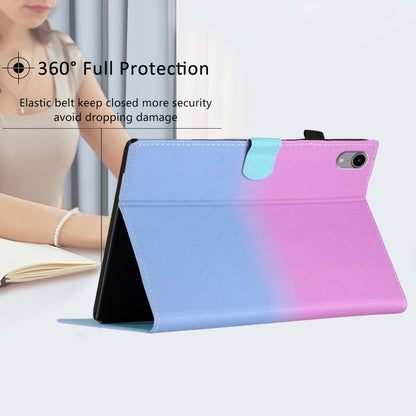 For iPad Pro 11 2024 Stitching Gradient Smart Leather Tablet Case(Purple Blue) - iPad Pro 11 2024 Cases by buy2fix | Online Shopping UK | buy2fix