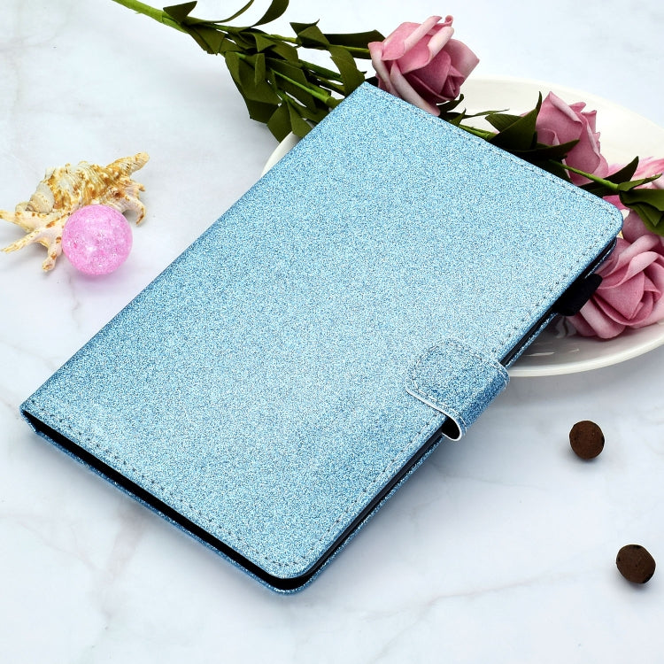 For iPad Pro 11 2024 Glitter Smart Leather Tablet Case(Blue) - iPad Pro 11 2024 Cases by buy2fix | Online Shopping UK | buy2fix