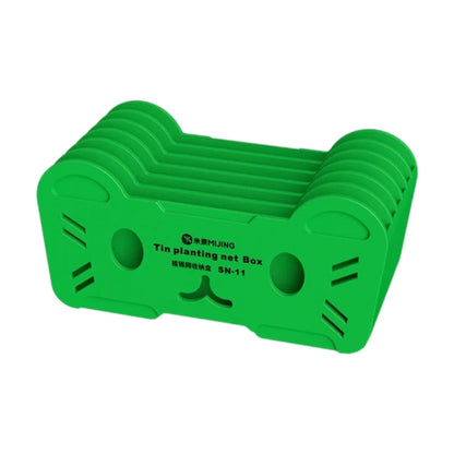 Mijing SN-11 Reballing Stencil Storage Box(Green) - Tool Boxes & Bags by MIJING | Online Shopping UK | buy2fix