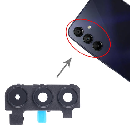 For Samsung Galaxy A15 5G SM-A156B 10pcs Original Rear Camera Lens Cover(Black) - Camera by buy2fix | Online Shopping UK | buy2fix