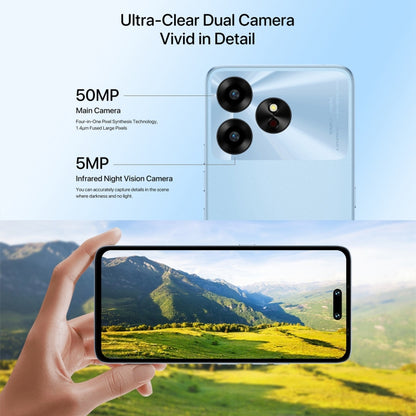 [HK Warehouse] UMIDIGI G6 5G, 6GB+128GB, Face ID Identification, 6.6 inch UMIDIGI OS Dimensity 6100+ 5G Octa Core, Network: 5G(Space Black) - UMIDIGI by UMIDIGI | Online Shopping UK | buy2fix