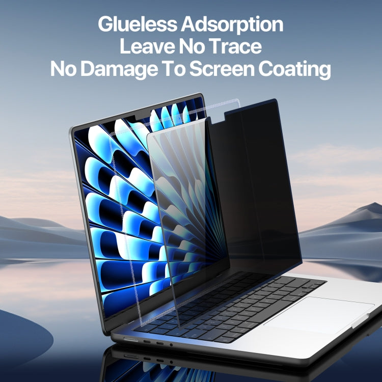 For MacBook Air 15.3 2023/2024 A2941 DUX DUCIS LCGH Laptop Privacy Tempered Glass Film - Screen Protectors by DUX DUCIS | Online Shopping UK | buy2fix