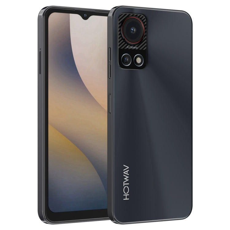 [HK Warehouse] HOTWAV Note 13, 4GB+128GB, Side Fingerprint Identification, 6.6 inch Android 13 T606 Octa Core up to 1.6GHz, Network: 4G, NFC, OTG(Black) - Other by HOTWAV | Online Shopping UK | buy2fix