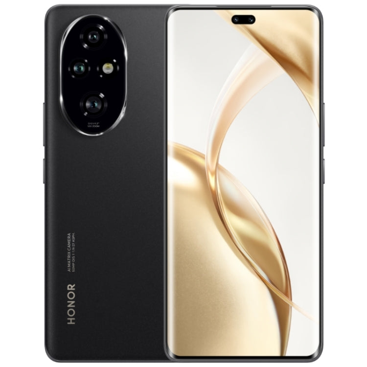 Honor 200 Pro, 12GB+512GB, Screen Fingerprint Identification, 6.78 inch MagicOS 8.0 Snapdragon 8s Gen 3 Octa Core, Network: 5G, NFC, OTG(Black) - Honor by Huawei | Online Shopping UK | buy2fix